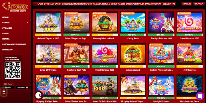 Info Live RTP Terupdate Server MPO LPO88